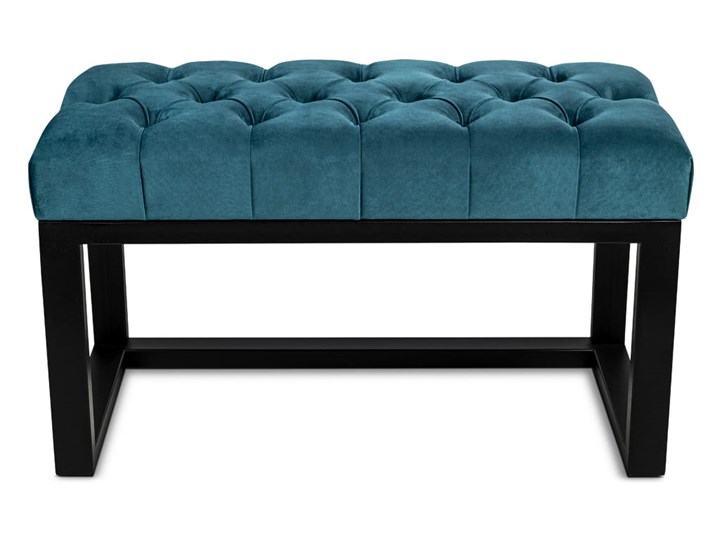 Ławka Pikowana Industrialna CLASSIC LOREN - LOFT Styl Minimalistyczny Pomieszczenie Salon