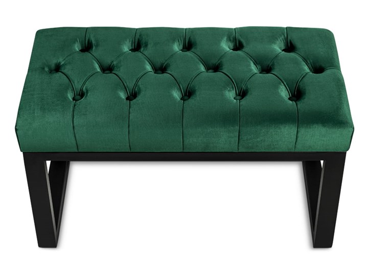Ławka Pikowana Industrialna CLASSIC VELVET - LOFT Styl Nowoczesny