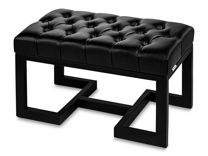 Ławka Pikowana Industrialna TWIN SKIN - LOFT Materiał obicia Tkanina Kategoria Ławki do salonu