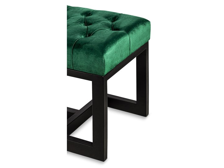 Ławka Pikowana Industrialna TWIN VELVET - LOFT Pomieszczenie Przedpokój