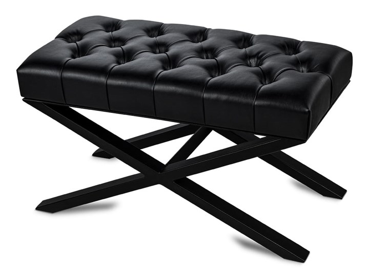 Ławka Pikowana Industrialna CROSS SKIN - LOFT Styl Industrialny