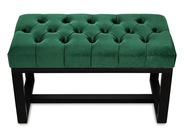 Ławka Pikowana Industrialna FUSION VELVET - LOFT Styl Industrialny Pomieszczenie Garderoba