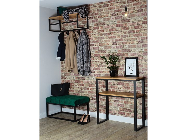 ŁAWKA pikowana INDUSTRIALNA Classic Velvet - LOFT Styl Minimalistyczny