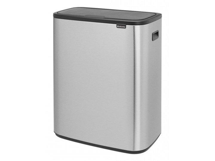 Kosz na śmieci Touch Bin BO 2x30L stal matowa 221422 kod: 221422 Kosz automatyczny Tworzywo sztuczne Kosz do segregacji Pojemność 100 l