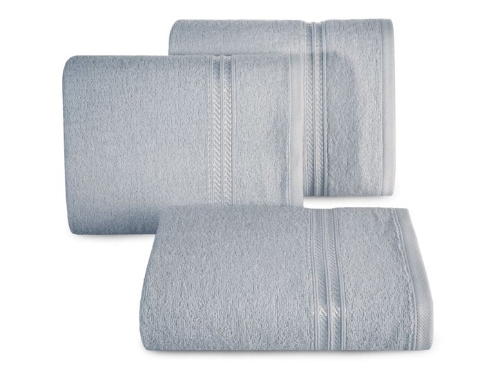 Ręcznik 70X140 Eurofirany LORI srebro 450g/m2
