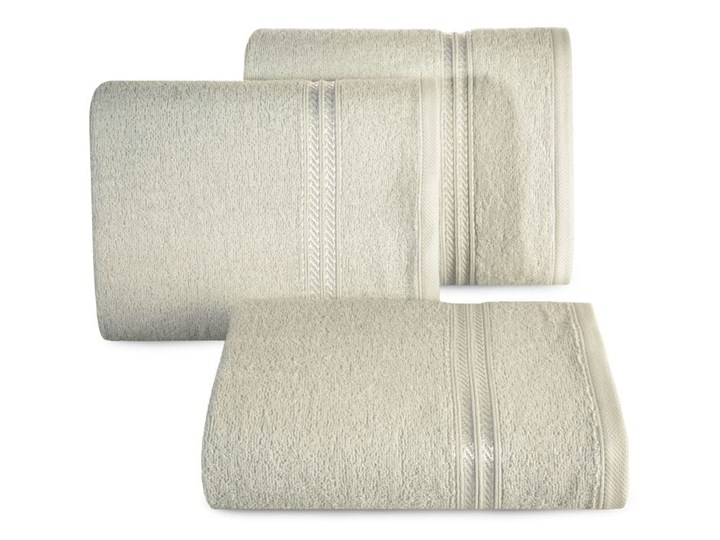 Ręcznik 50X90 Eurofirany LORI beż 450g/m2