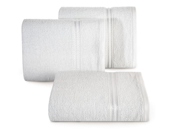 Ręcznik 50X90 Eurofirany LORI biały 450g/m2