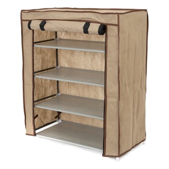 Beżowy organizer tekstylny na buty Compactor Shoes