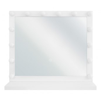 Lustro stojące LED 50 x 60 cm białe BEAUVOIR kod: 4251682221061