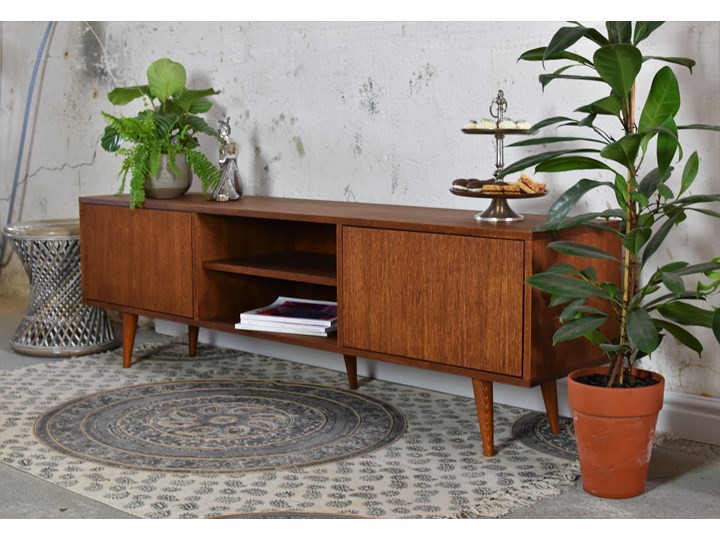 Komoda LOTV 200, Pastform Furniture Szerokość 200 cm Głębokość 40 cm Wysokość 55 cm Drewno Styl Nowoczesny