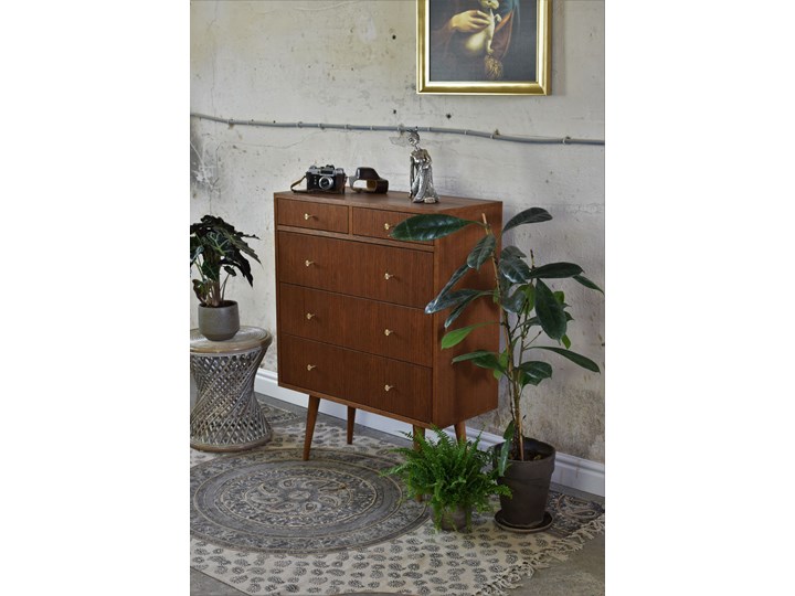 Komoda Corrihigh, Pastform Furniture Głębokość 35 cm Drewno Wysokość 105 cm Szerokość 80 cm Pomieszczenie Sypialnia