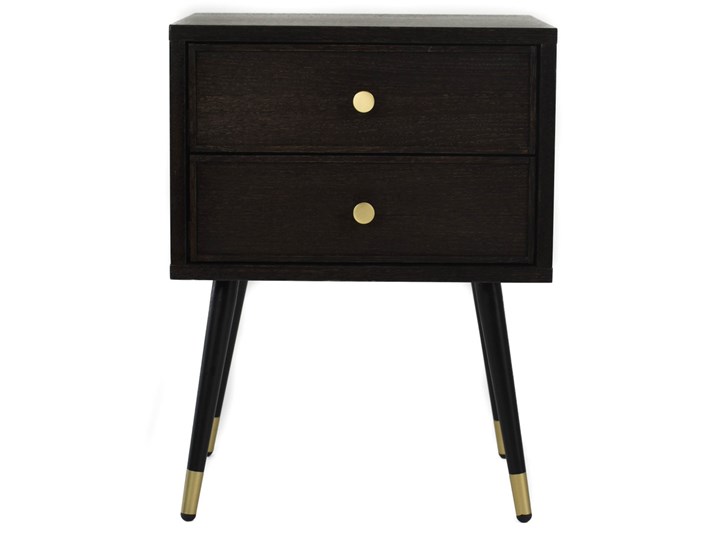 Para szafek nocnych Blackie , Pastform Furniture Metal Drewno Płyta MDF Typ Nocne Styl Nowoczesny