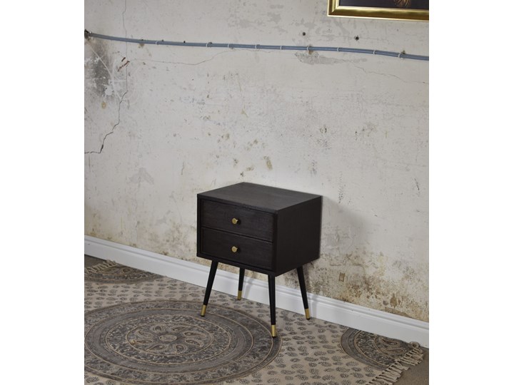 Para szafek nocnych Blackie , Pastform Furniture Metal Styl Skandynawski Drewno Płyta MDF Styl Glamour