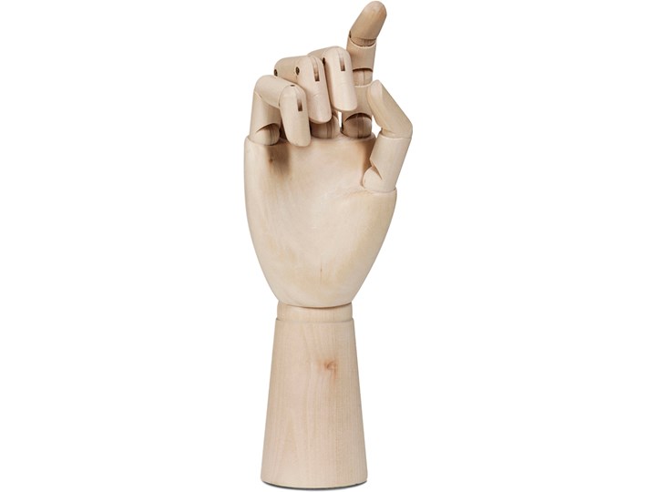 Figurka Wooden Hand L, HAY Drewno Kategoria Figury i rzeźby