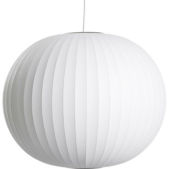 Lampa wisząca Nelson Ball M biały, proj. G. Nelson, HAY