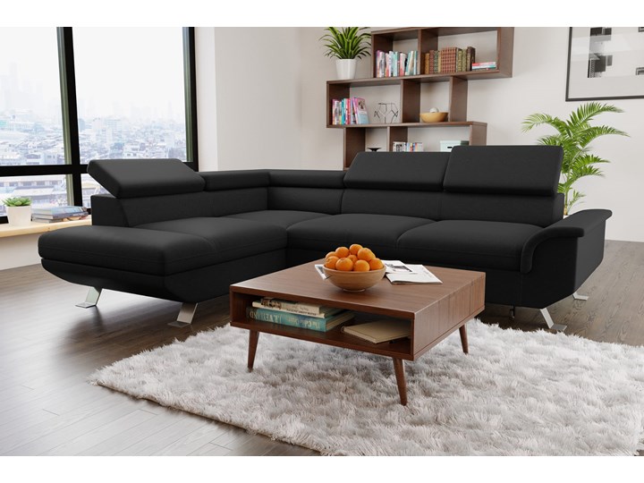 NOWOCZESNY NAROŻNIK WYPOCZYNKOWY ARIZONA - KOLORY DO WYBORU PRAWY/LEWY Typ Gładkie W kształcie L Wysokość 80 cm Szerokość 270 cm Materiał obicia Tkanina