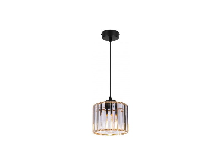Regulowana Lampa Wisząca ze Szklanym Kloszem Szkło Lampa z kloszem Kategoria Lampy wiszące Metal Kolor Szary