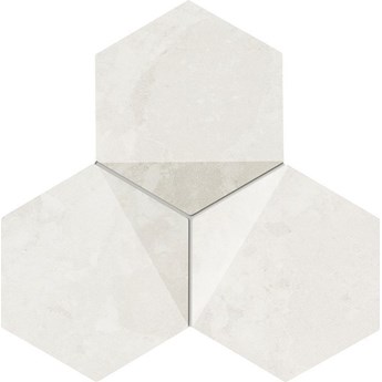 TUBĄDZIN MACIEJ ZIEŃ BERLIN SCORIA WHITE MOZAIKA 19,2X16,5
