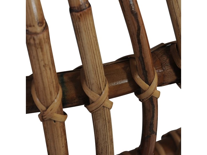 vidaXL Stoliki kawowe, 2 szt., naturalny rattan Drewno Styl Rustykalny