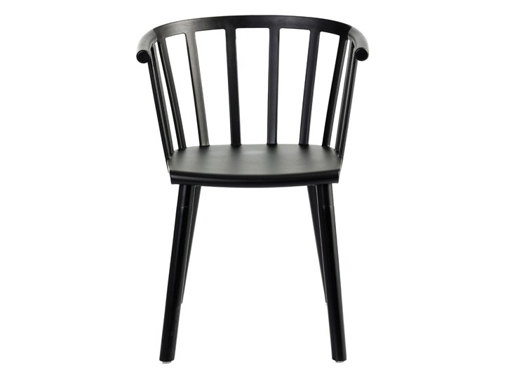 Krzesło Madlen Black, 54 × 43 × 76 cm Tworzywo sztuczne Głębokość 43 cm Wysokość 30 cm Wysokość 45 cm Kategoria Krzesła kuchenne Wysokość 43 cm Szerokość 54 cm Z podłokietnikiem Drewno Krzesło inspirowane Kolor Czarny