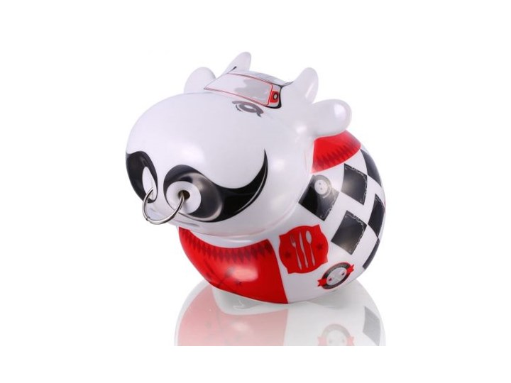 Porcelanowa Skarbonka Krówka Szef Kuchni