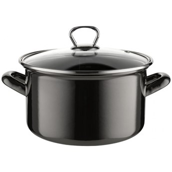 GARNEK EMALIOWANY PROSTY METALICO Z/P 20CM 3,3L kod: 000-GAR-20METALICO