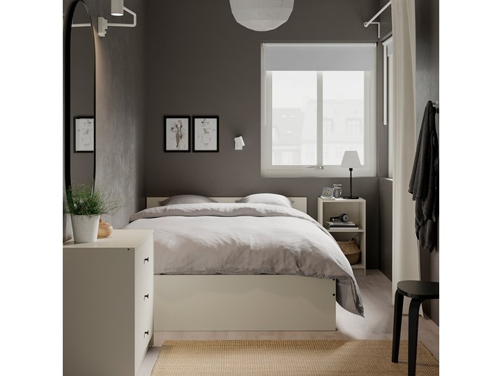 IKEA GURSKEN Zestaw mebli do sypialni 3 szt, jasnobeżowy Pomieszczenie Sypialnia