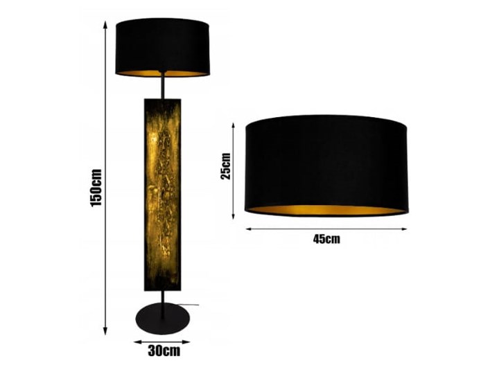 Złote zdobienia - ekskluzywna ręcznie rzeźbiona lampa podłogowa Metal Lampa inspirowana Styl Nowoczesny Lampa z abażurem Tkanina Tworzywo sztuczne Lampa dekoracyjna Kategoria Lampy podłogowe