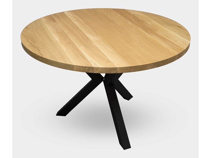 Grande Rotondo II Drewno Długość 100 cm Szerokość 100 cm Wysokość 76 cm Stal Kategoria Stoły kuchenne Średnica 100 cm