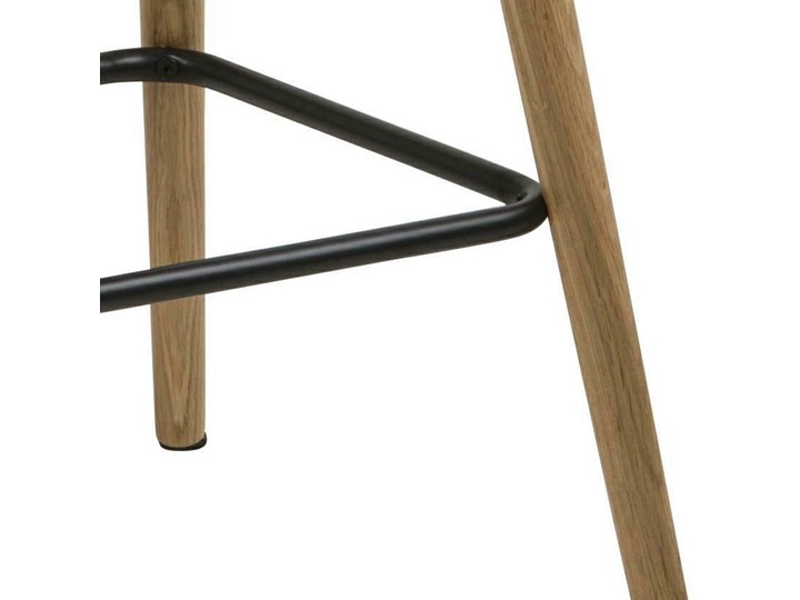 Stołek barowy na dębowym stelażu Adana Low Szerokość 56 cm Hoker z oparciem Wysokość 87 cm Głębokość 43 cm Kategoria Krzesła kuchenne