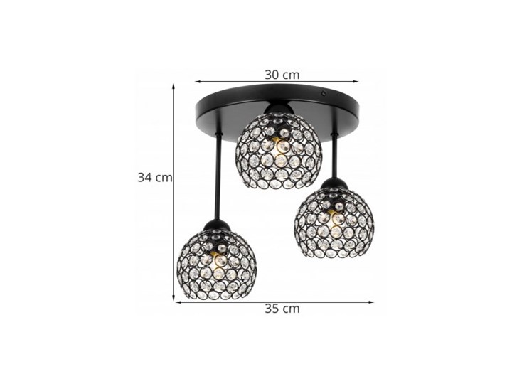 Elegancka Lampa Wisząca z Dekoracyjnym Kloszem Szkło Lampa z kloszem Metal Styl Nowoczesny