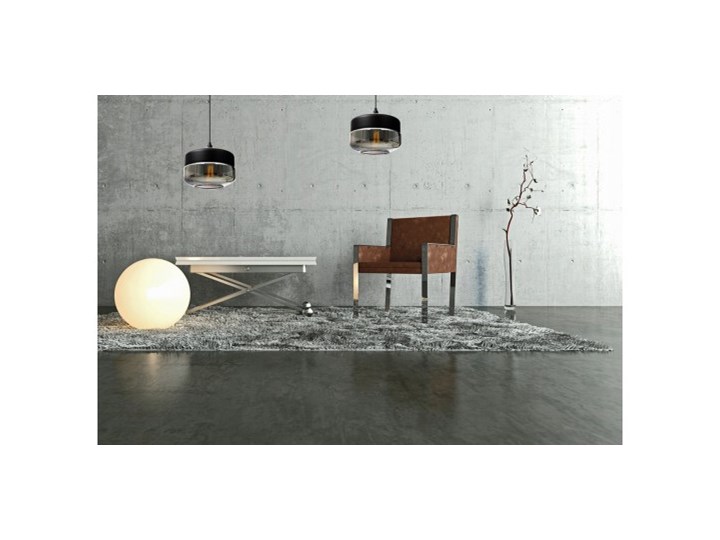 Nowoczesna Lampa Wisząca ze Szklanym Kloszem w Stylu Loft Metal Lampa z kloszem Szkło Lampa LED Styl Industrialny