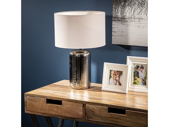 Lampa stołowa Iva 41,5cm, 41,5 cm Lampa z kloszem Styl Klasyczny Styl Nowoczesny