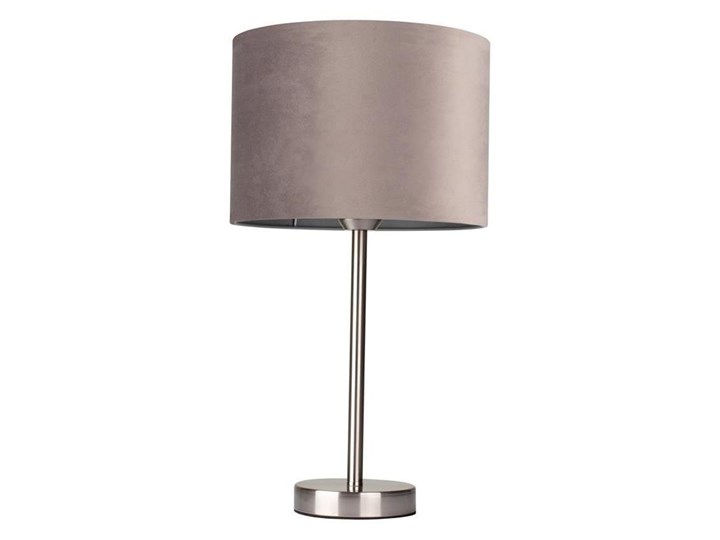 Spot-Light 7752027 - Lampa stołowa SCARLETT 1xE27/40W/230V Kolor Szary Wysokość 49 cm Lampa z abażurem Kategoria Lampy stołowe
