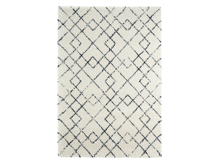 Kremowy dywan Mint Rugs Archer, 160x230 cm Prostokątny Syntetyk Dywaniki Dywany Juta Nakładki schodowe Kolor Biały Kolor Szary