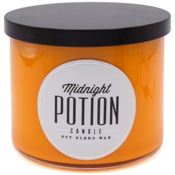 Colonial Candle Luxe Halloween sojowa świeca zapachowa w szkle 3 knoty 14.5 oz 411 g - Midnight Potion