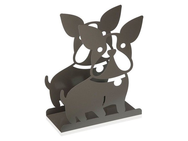 Stojan na časopisy Metal Żelazo (10 x 25,5 x 21,8 cm) Szary