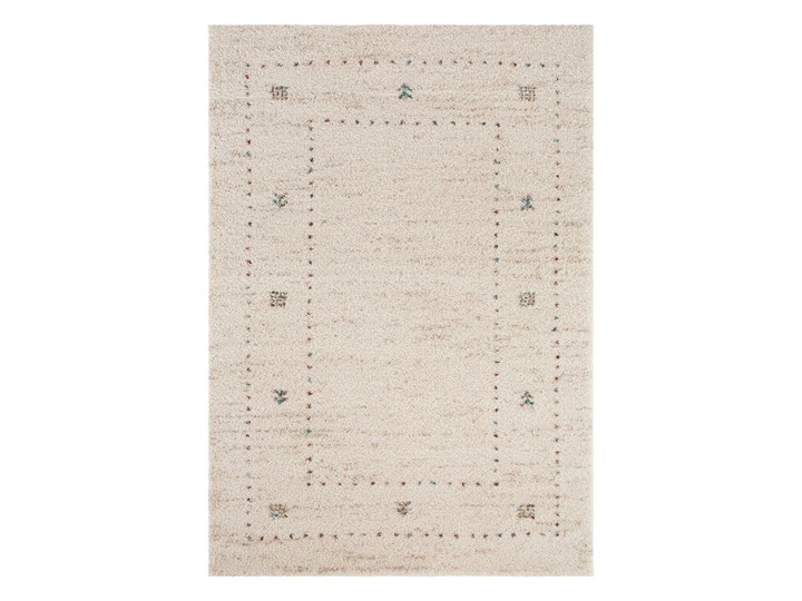 Kremowy dywan Mint Rugs Teo, 120x170 cm Prostokątny Nakładki schodowe Juta Dywany Kolor Szary Syntetyk Pomieszczenie Sypialnia