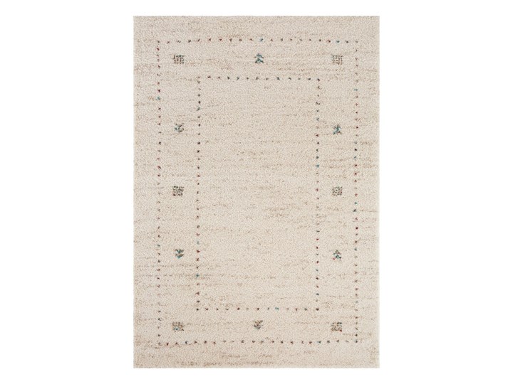 Kremowy dywan Mint Rugs Teo, 80x150 cm Prostokątny Syntetyk Dywany Juta Nakładki schodowe Kategoria Dywany Kolor Szary