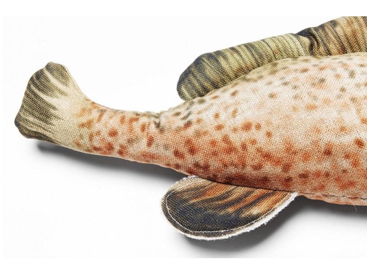 Poduszka dekoracyjna Shape Fish Dots 47x25 cm Nieregularne Pomieszczenie Pokój przedszkolaka 25x47 cm Kolor Beżowy