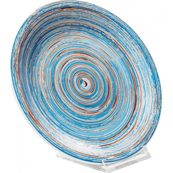 Talerz deserowy ceramiczny Ø19 cm niebieski