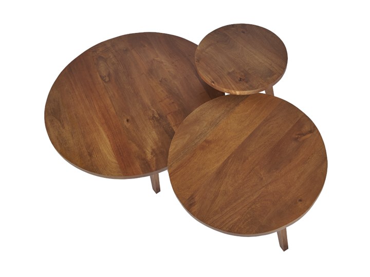 Stolik Kawowy LITEN - 60x42 cm (Bursztyn)