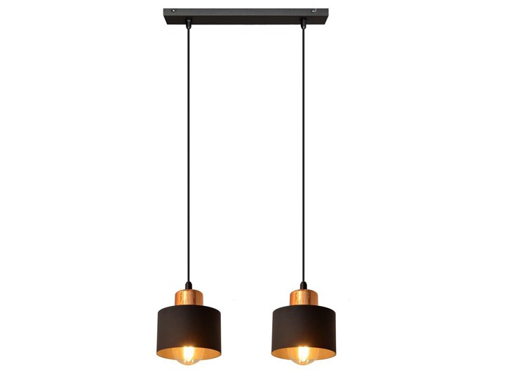 Żyrandol na lince EDISON 2xE27/60W/230V Metal Ilość źródeł światła 2 źródła Kategoria Lampy wiszące