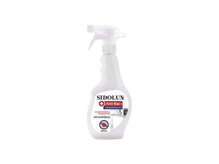 Płyn do dezynfekcji SIDOLUX Anti-Bac 500 ml Zastosowanie Antybakteryjne i dezynfekujące Łazienka Kategoria Środki czystości