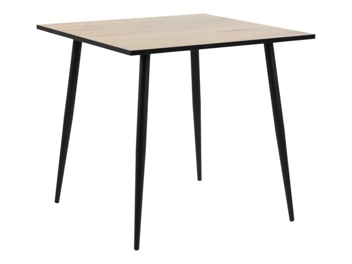 Stół Wilma 80x80 dąb kod: 5713941117342 Szerokość 80 cm Długość 80 cm Rozkładanie Metal Drewno Wysokość 75 cm Pomieszczenie Stoły do jadalni