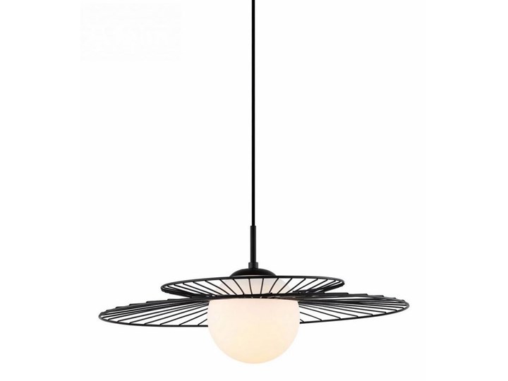ITALUX MDM-4000/1 BK - Żyrandol na lince SARAH 1xE27/40W/230V Metal Kolor Czarny