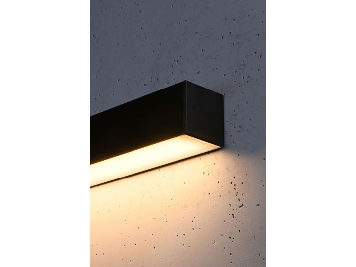 Czarny kinkiet LED nad lustro 3000 K - EX631-Pini Styl Nowoczesny