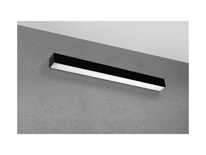 Czarny kinkiet LED nad lustro 3000 K - EX631-Pini Styl Nowoczesny Kategoria Lampy ścienne