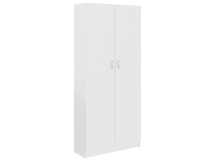 vidaXL Szafa na książki, biała, 82,5x30,5x185,5 cm, płyta wiórowa