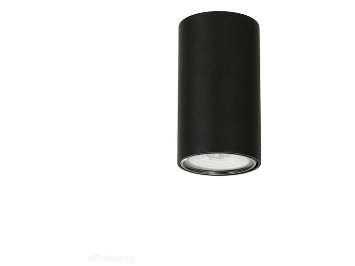 Lampa sufitowa natynkowa LED - czarna tuba 1xGU10, Aldex (Ares) 1043PL/G1